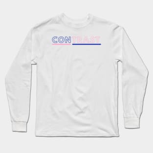 Contrast Long Sleeve T-Shirt